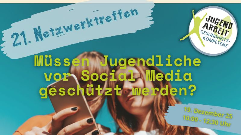 Netzwerktreffen_Jugendliche am Handy