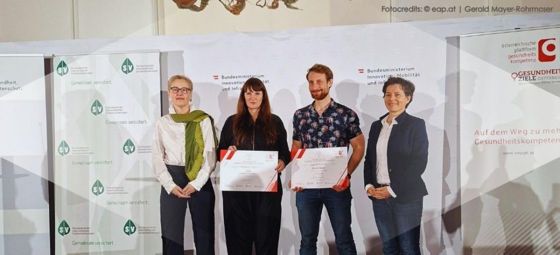 bOJA erhält ÖPGK-Ehrenpreis 